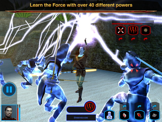 Star Wars: Knights of the Old Republic Released for iPad