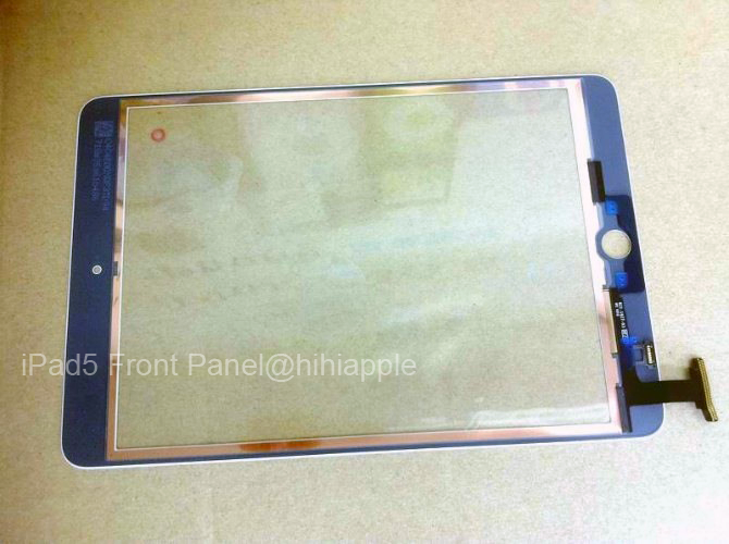 Leaked iPad 5 Front Panel Confirms iPad Mini-Like Design? [Photo]