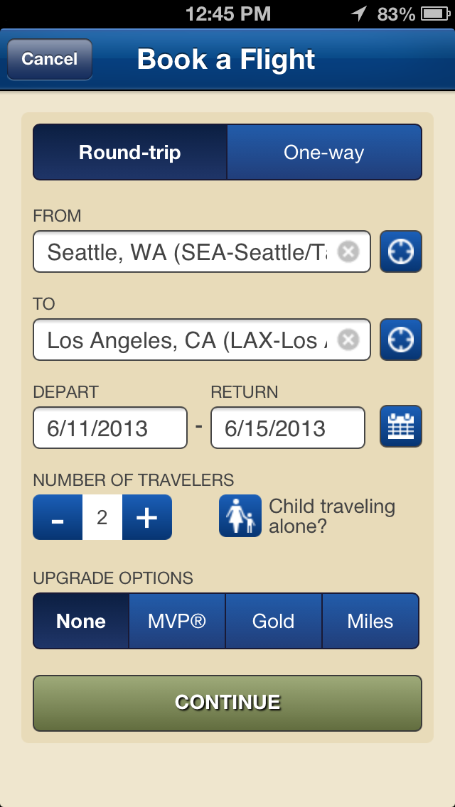Alaska Airlines App Gets Passbook Support