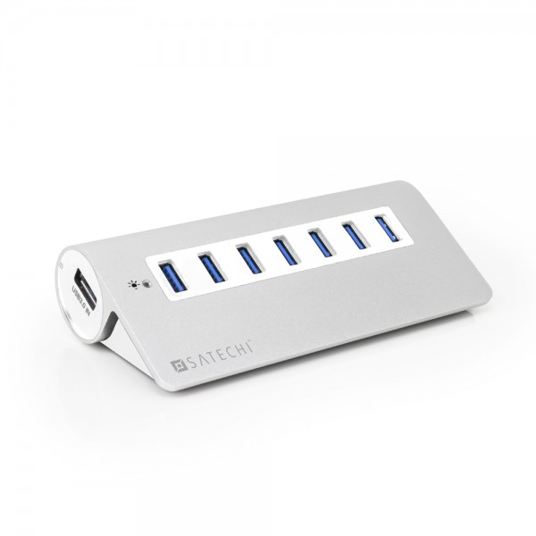 Satechi 7 Port USB 3.0 Premium Aluminum Hub is a Perfect Match for Your Mac