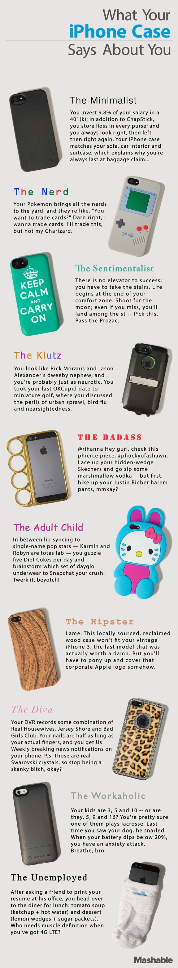 What Your iPhone Case Says About You [Infographic]
