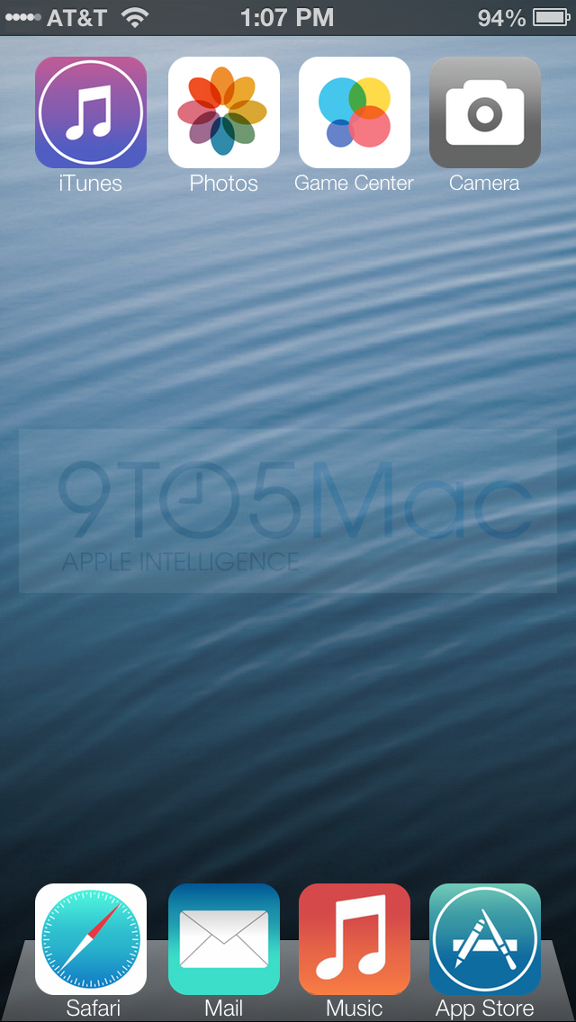 iOS 7 Leak Reveals &#039;Skinny&#039; Text, Graphics [Mockup]