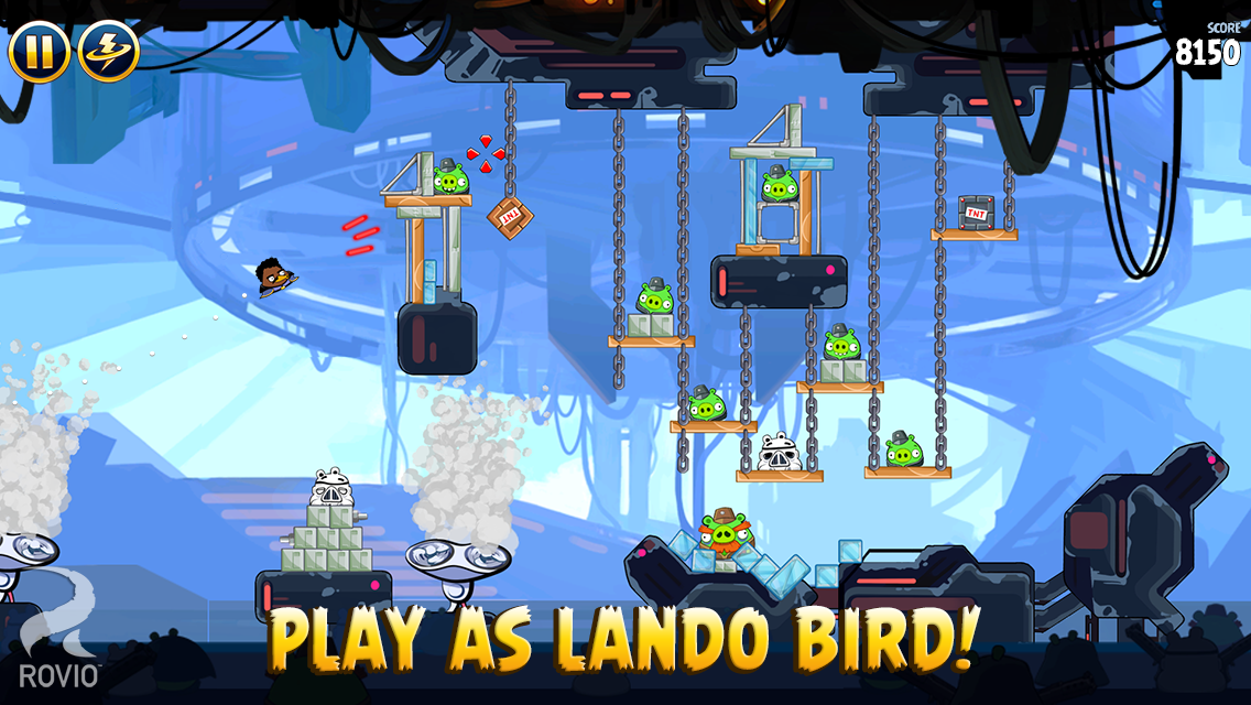 Angry Birds Star Wars Gets 20 New Cloud City Levels, New Power-Ups, More