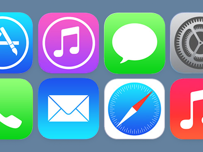 Former Apple Designer Posts Redesign of the Icons in iOS 7 [Images]