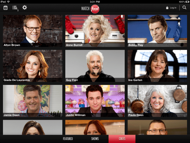 Watch Food Network App Released for iOS