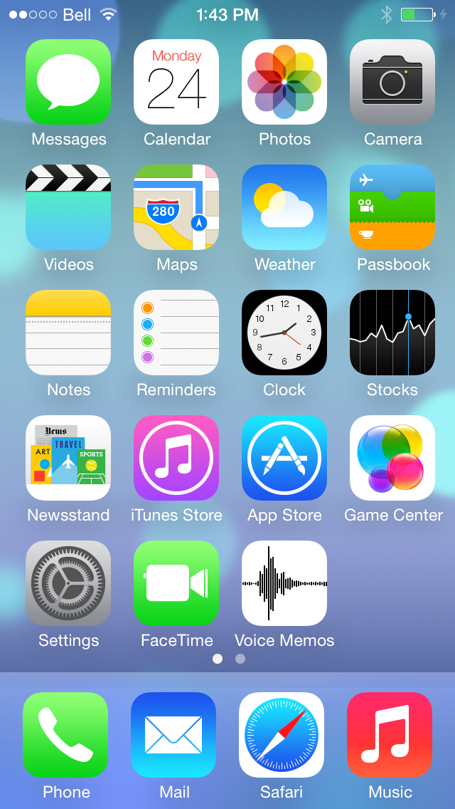 iOS 7 Beta 2 Brings iPad Support, Voice Memos, Other Improvements