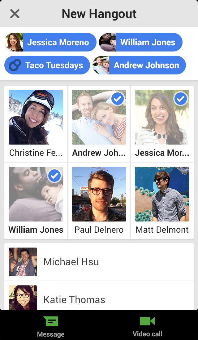 Google+ Hangouts App Gets Support for Links, In-App Sounds, More