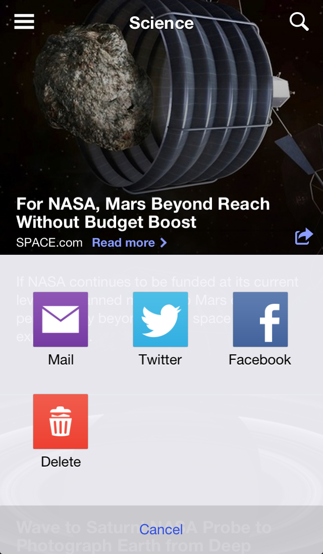 Yahoo! App Gets Better Yahoo! Mail Integration, Improved Visual Stream, New Sharing UI