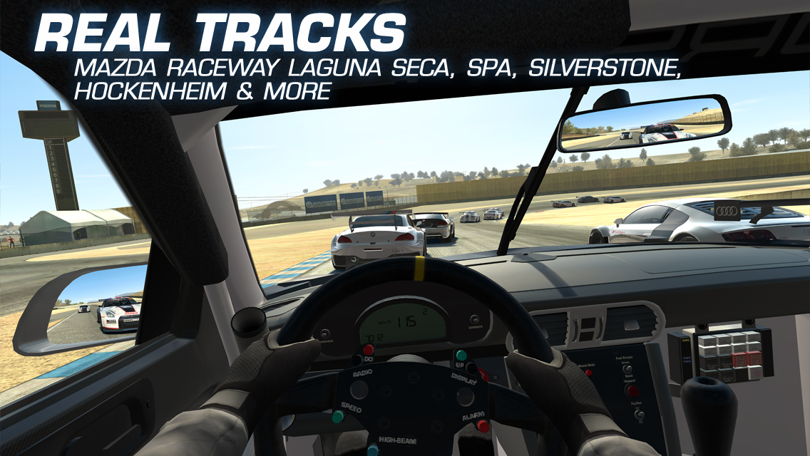 Real Racing 3 Updated With New Car Manufacturers, Improved Graphics and More