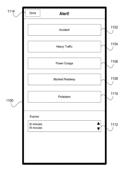 Apple Patent Shows Waze-like Navigation System With Crowd Sourced Traffic and Accident Reports