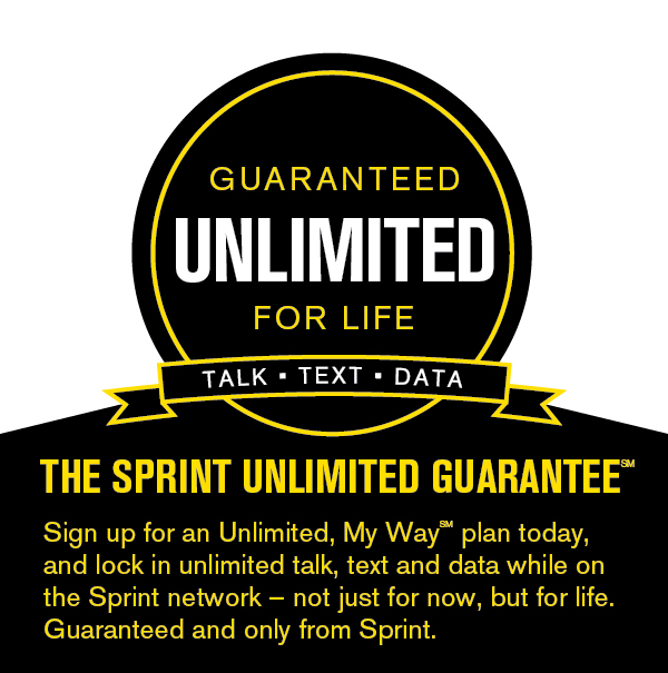 Sprint Launches New, Cheaper Unlimited Plans With Lifetime Guarantee
