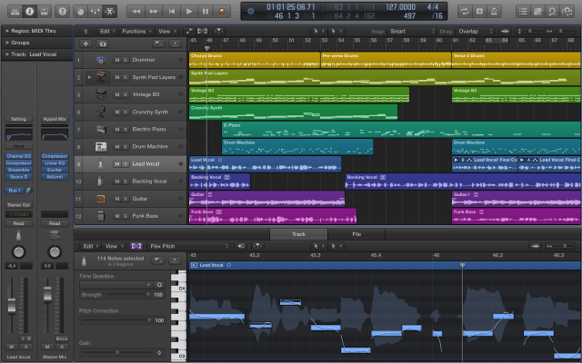 Apple Releases Logic Pro X for Mac