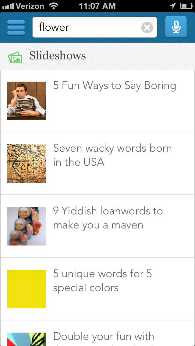Dictionary.com App Gets Rhyming Dictionary, Enhanced Language Translator