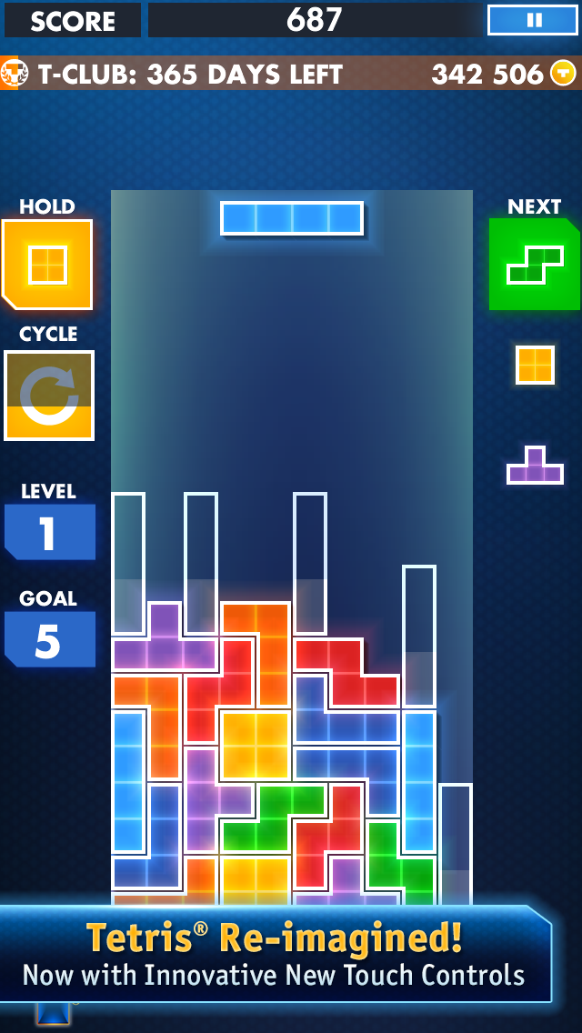 TETRIS Gets Improved One-Touch Controls, Enhanced Visual Interface, Facebook Integration