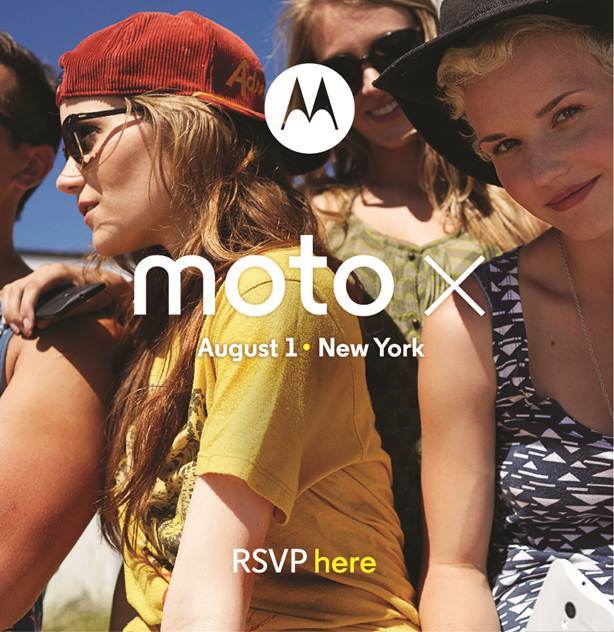 Motorola to Unveil Moto X Smartphone on August 1st