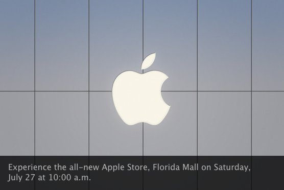 Apple to Open Two New Retail Stores in Ontario and Florida July 27