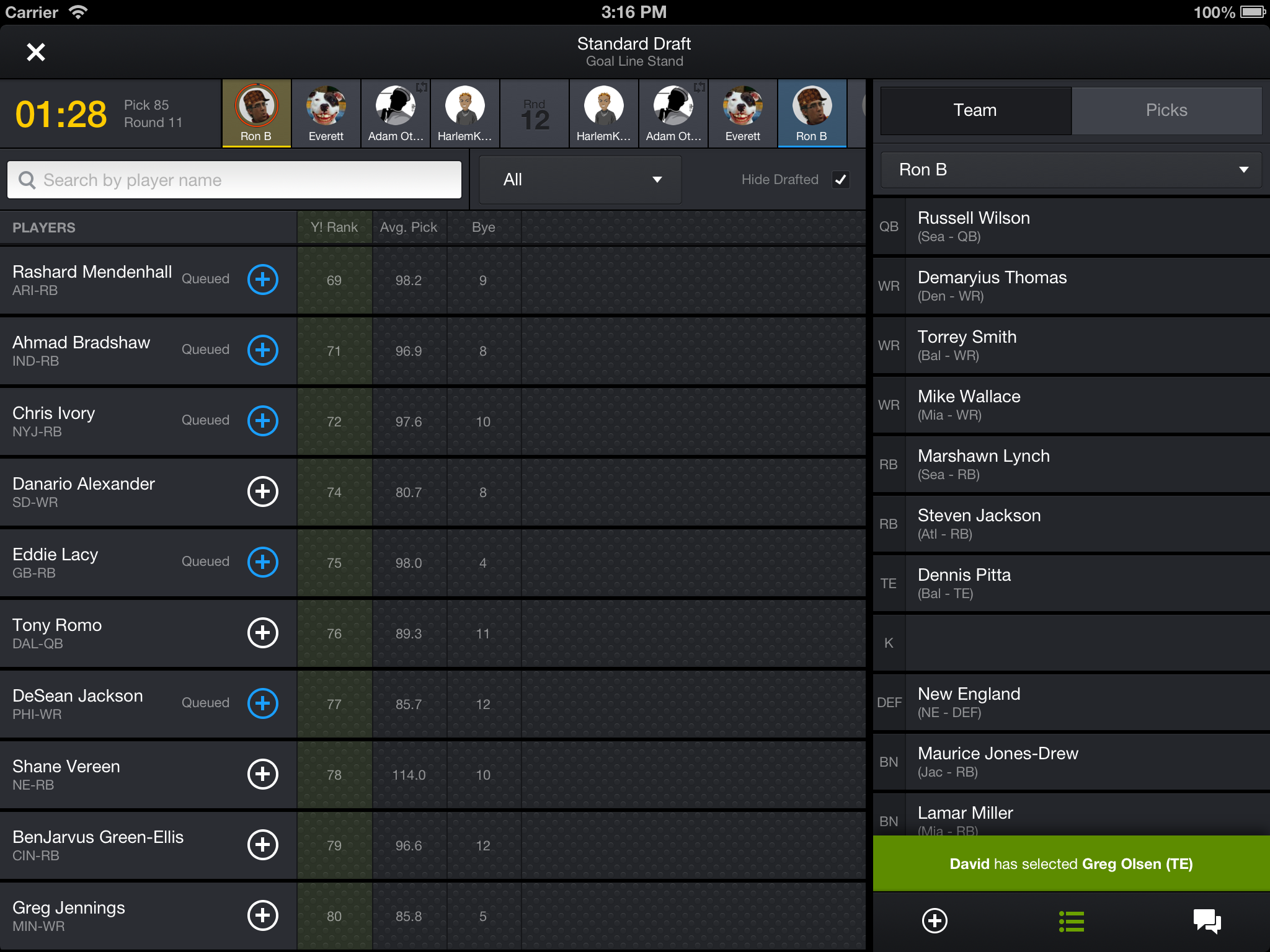 Yahoo! Fantasy Football App Completely Redesigned, Brings Mobile Draft Support