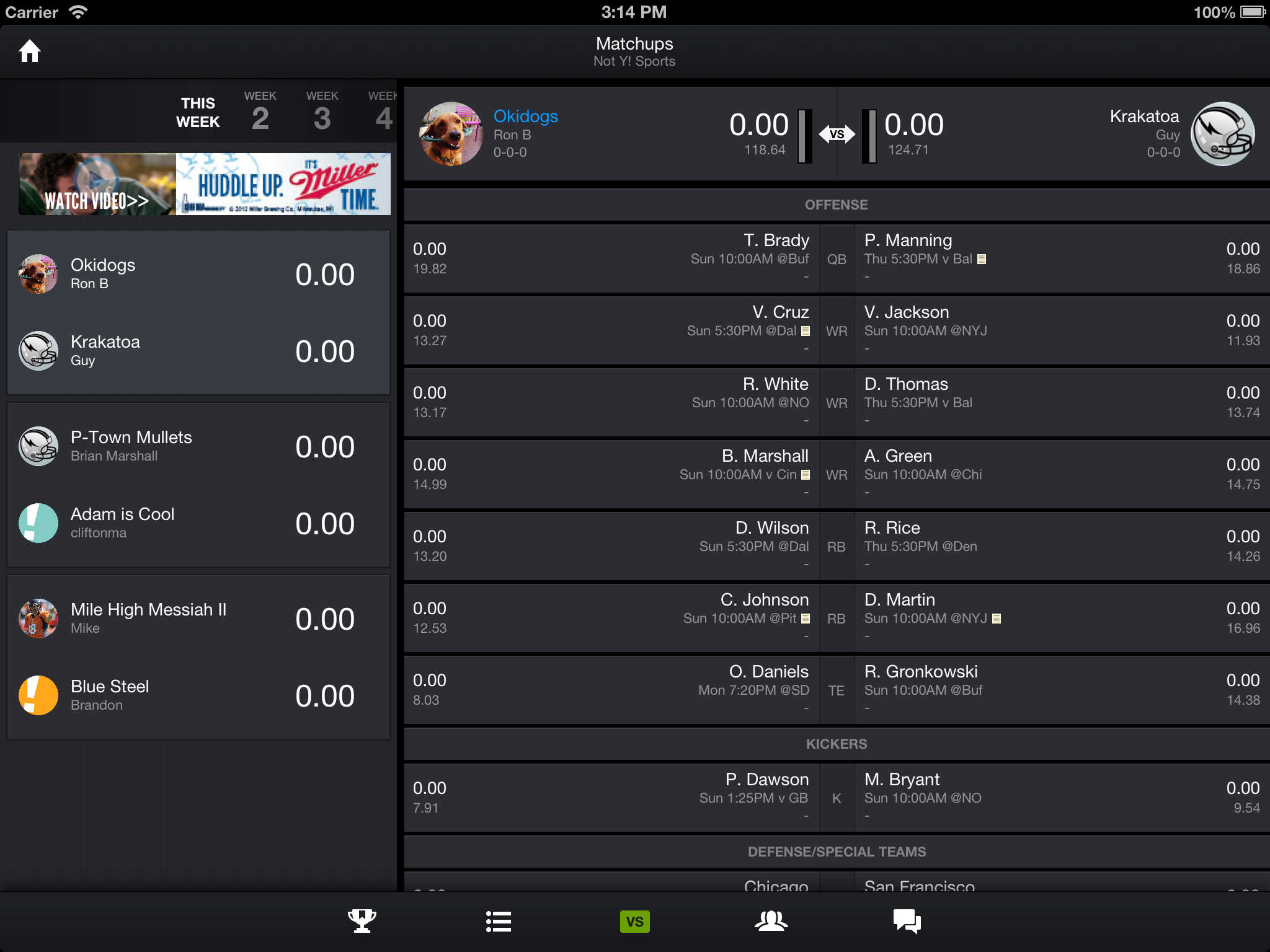 Yahoo! Fantasy Football App Completely Redesigned, Brings Mobile Draft Support