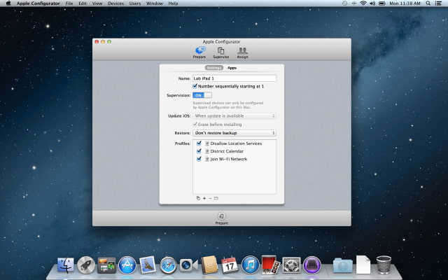 Apple Updates Configurator Application Used to Deploy iOS Devices
