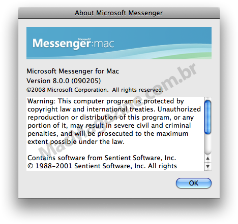 Internal Beta of Microsoft Messenger for Mac 8 Leaked