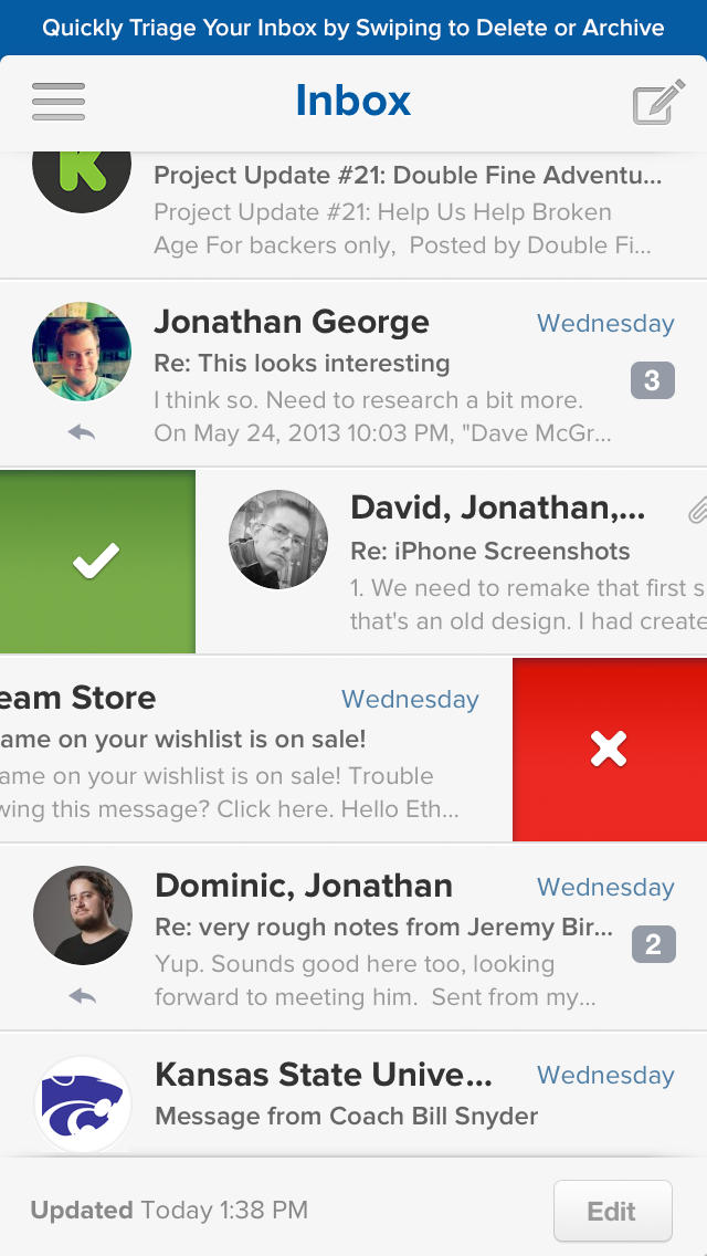 Evomail App Gets Updated With Unified Inbox, IMAP Support
