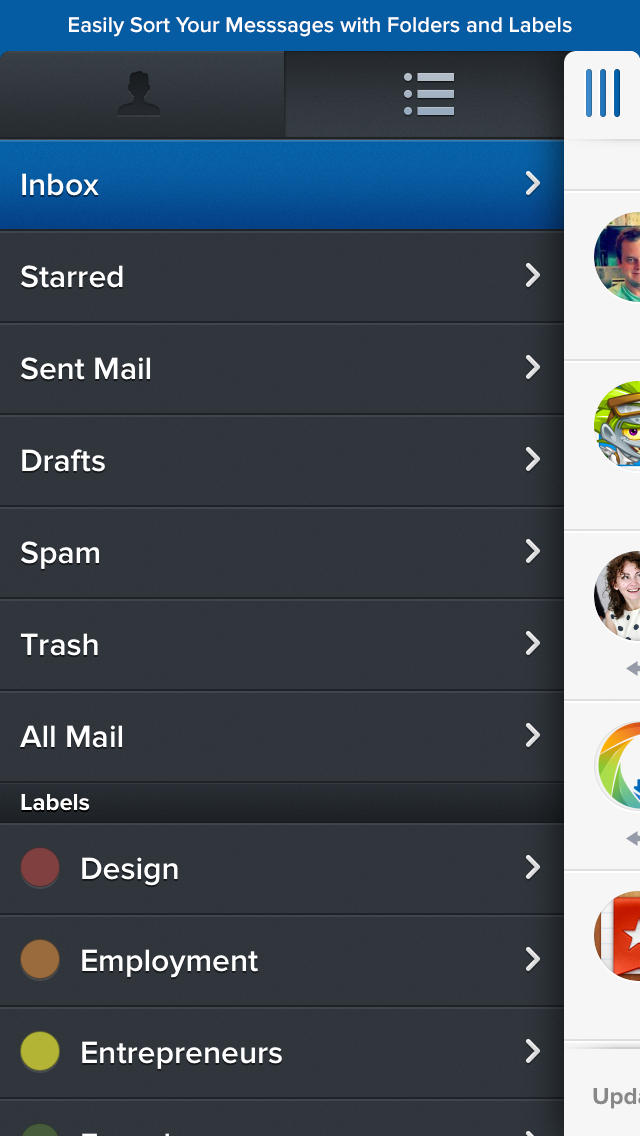 Evomail App Gets Updated With Unified Inbox, IMAP Support