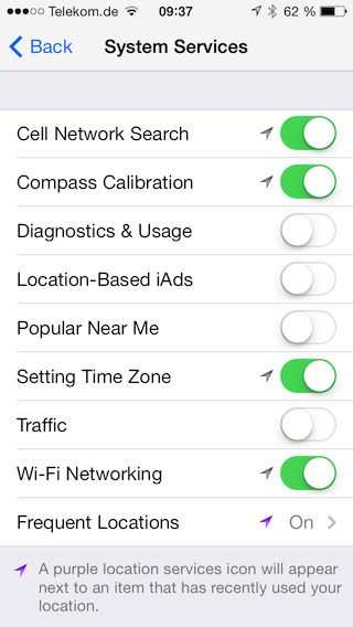 Frequent Locations in iOS 7 Shows Where You Visit The Most [Images]