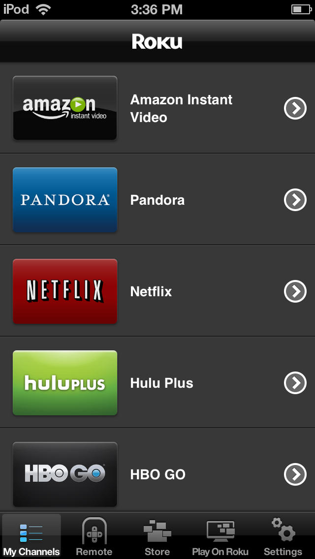 Roku App Updated to Stream iPhone Video to Roku Player