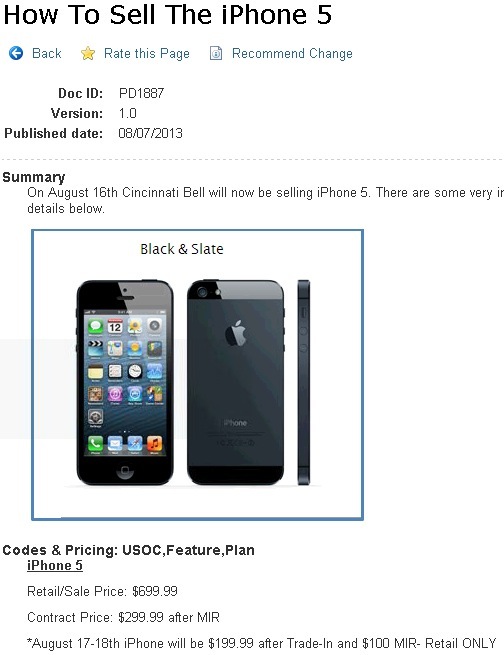 Cincinnati Bell to Offer iPhone 5 Starting August 16