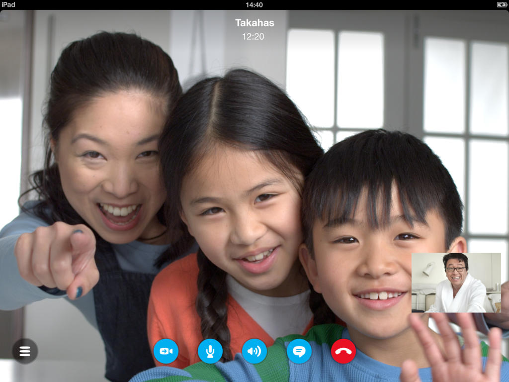 Skype for iPad Updated with Support for HD Video Calls on iPad 4, Improved Call Quality