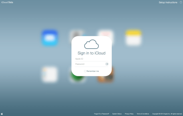 Apple Unveils Revamped iCloud.com Beta With an iOS 7 Style Design [Gallery]