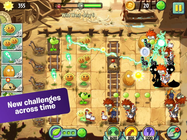 Plants vs. Zombies 2 is Now Available in the U.S. App Store
