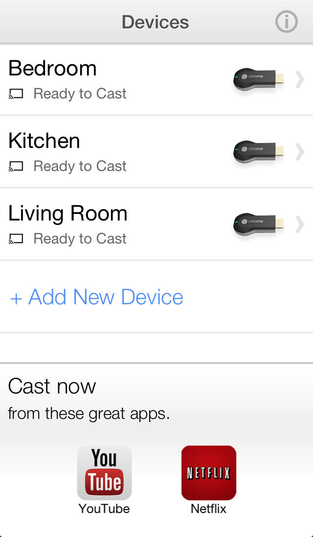 Google Releases Chromecast App for iOS Letting You Setup and Manage Your Chromecast
