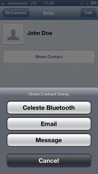 Celeste 2 Adds Bluetooth File Sharing Support to iOS 6, Now Available in Cydia