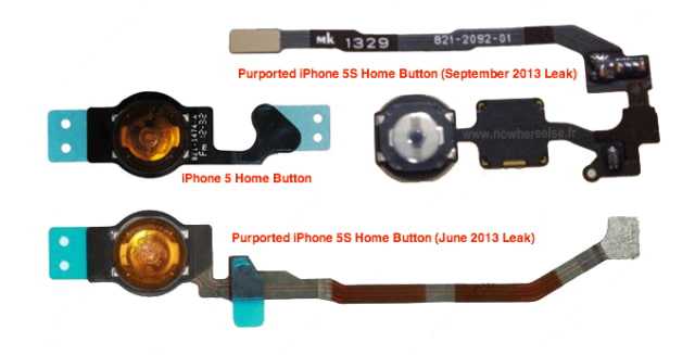 Leaked iPhone Home Button Hints at Fingerprint Scanner? [Photos]