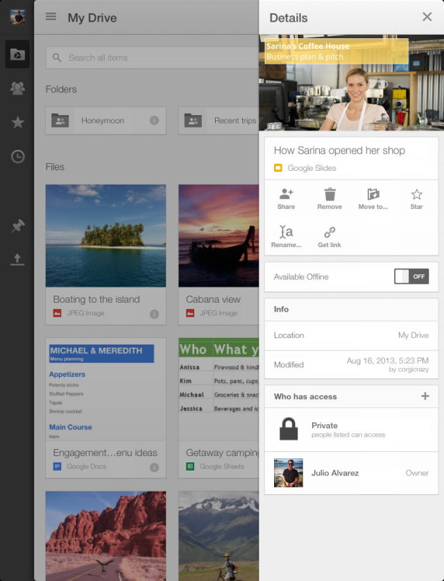 Google Drive App With Brand New Design is Now Available for Download