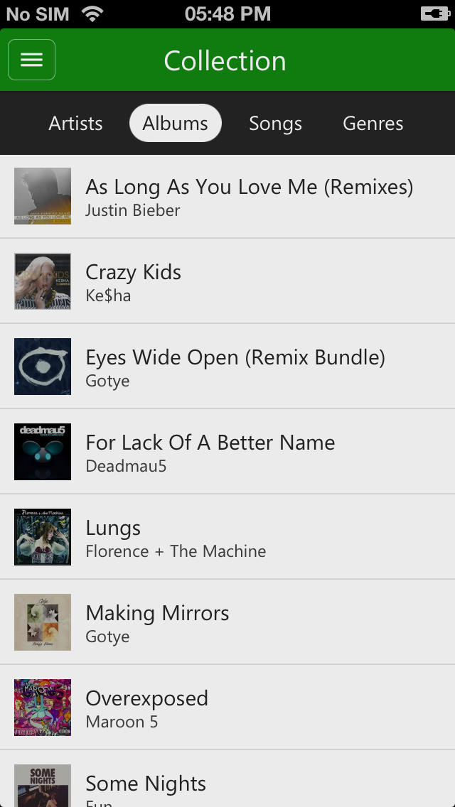 Microsoft Releases Xbox Music App for iPhone [Update]
