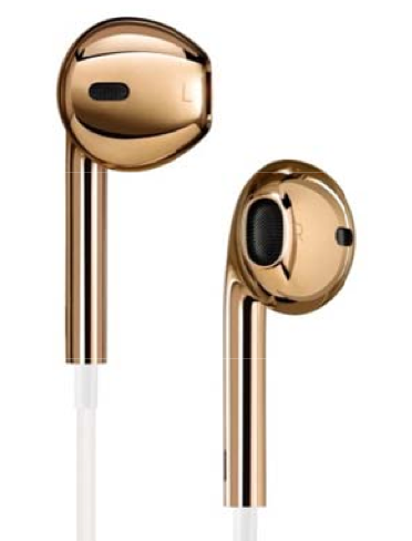 Jonathan Ive Makes Solid Rose Gold Apple EarPods for (RED) Charity Auction
