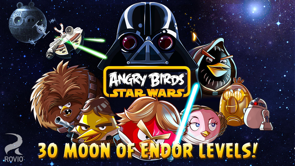 Angry Birds Star Wars Gets Updated With 30 New Levels on the Moon of Endor, Other Improvements