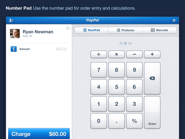 PayPal Here for iPad Gets Categories, Variations, iOS 7 Fixes