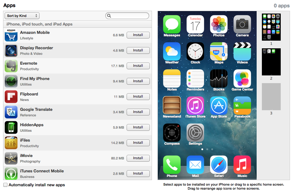 OS X Mavericks DP8 Brings New Build of iTunes 11.1 With Improved Apps Manager