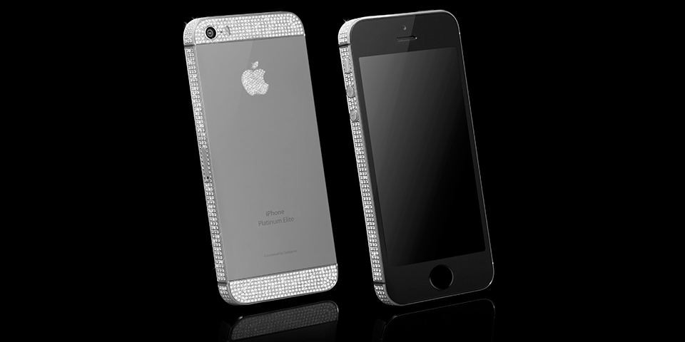 Goldgenie Announces Pre-Orders for 24 Carat Gold iPhone 5s With Swarovski Crystals [Images]