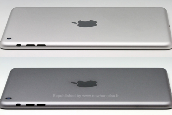 Alleged Next-Generation iPad Mini &#039;Space Gray&#039; Rear Shell Surfaces