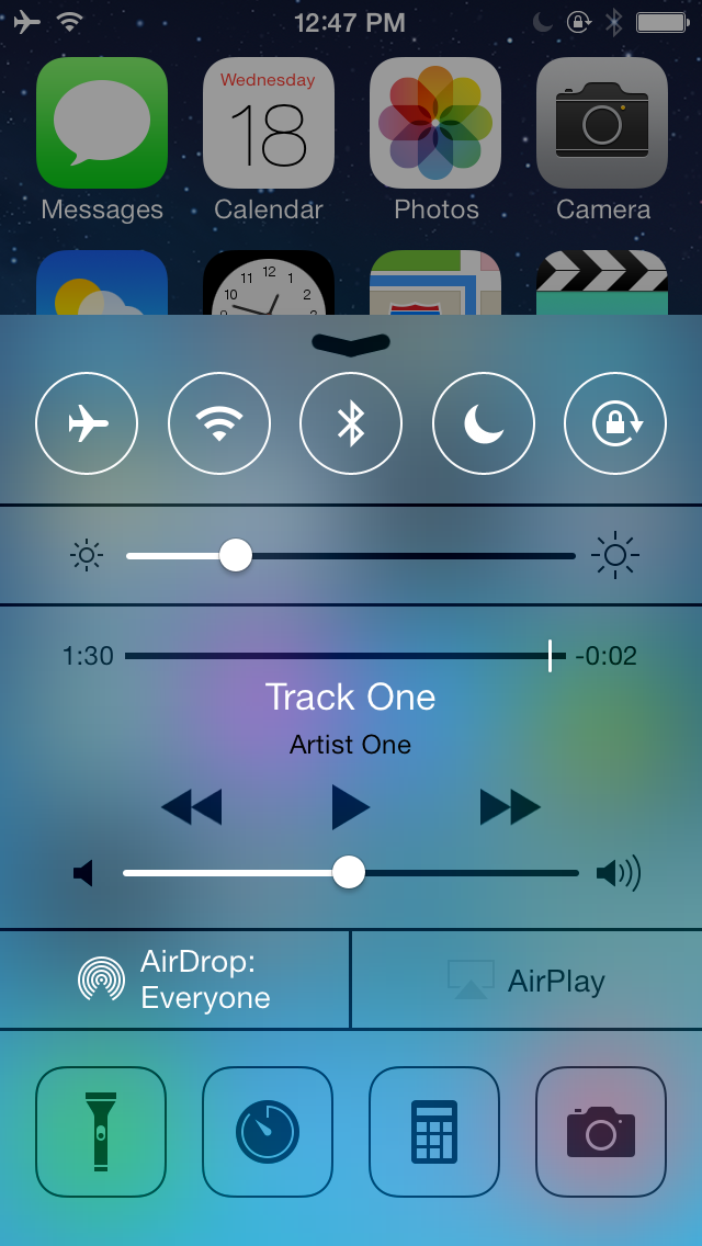 What&#039;s New in iOS 7: Control Center [Video]