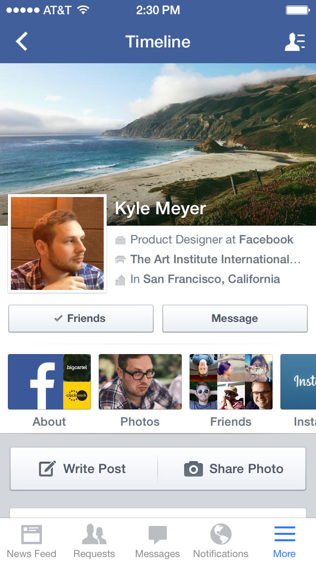 The New Facebook App for iOS 7 is Now Available for Download
