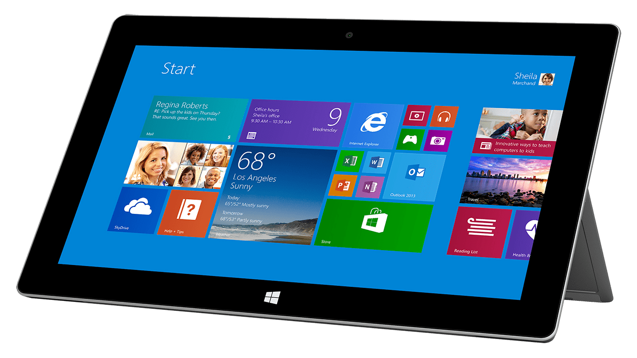 Microsoft - Surface Pro 2 64GB - Dark Titanium