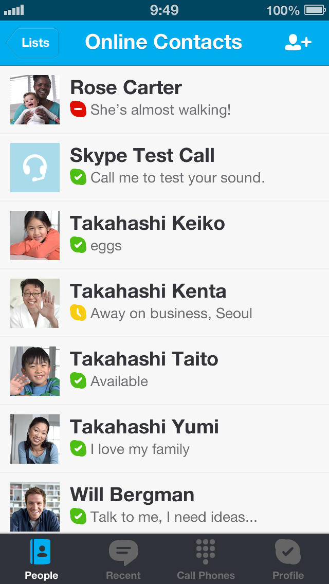 Skype App is Updated With Fixes for the iPhone 5s
