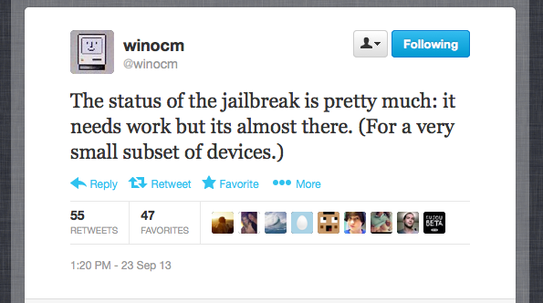 Winocm: The Jailbreak &#039;Needs Work But Its Almost There&#039;