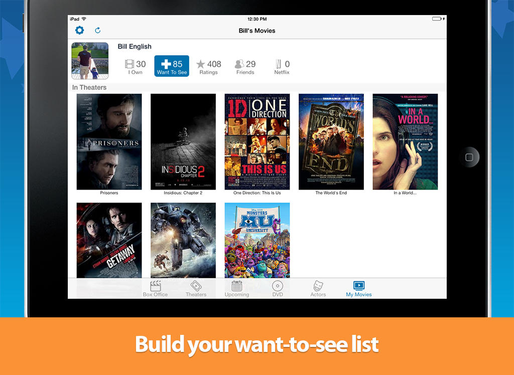 Movies by Flixster Gets Brand New Design for iOS 7