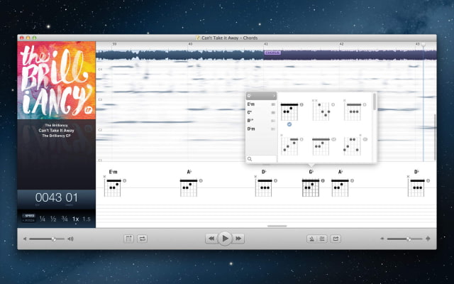 Capo 3 Features Automatic Chord and Beat Detection